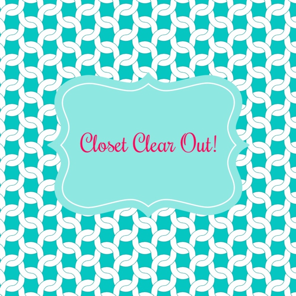Please help me clear my closet!
